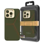 قاب اپل کاجسا مدل KAJSA Race IPHONE 16 ProMax زیتونی