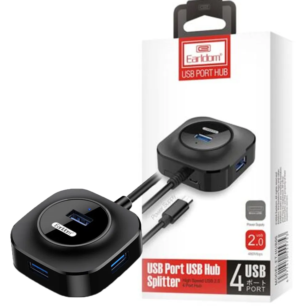 434641431daa6679597d6dbbda027cc50dd0ea17deadb1dc6e2e8bf41fb227a9.webp هاب ارلدام مدل EARLDOM HUB06 USB2