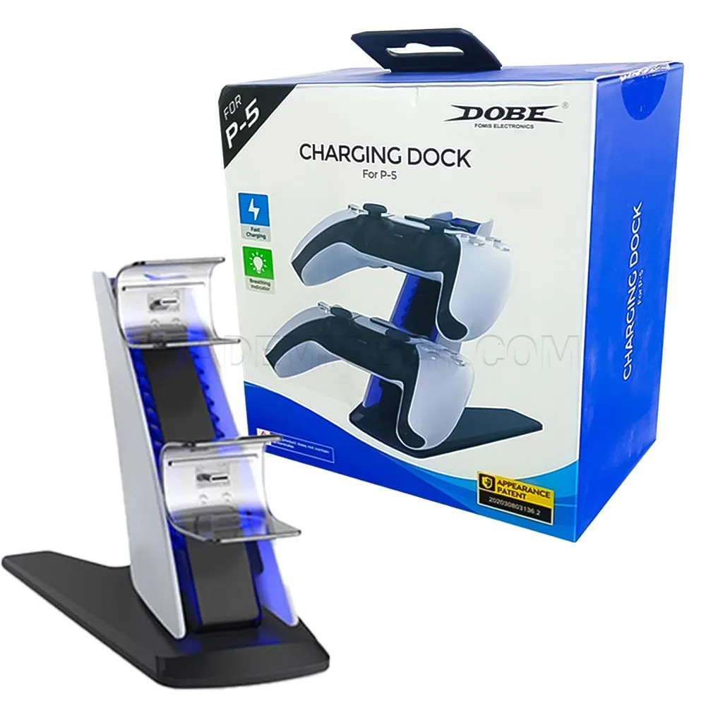 43ed334a308e113a39fe190f056109b02e9215888dff4dad71c03c5deea8f7ad.webp شارژر دسته DOBE PS5 TP5-0585S