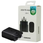 شارژر کلگی سامسونگ PD 3PIN SAMSUNG 45W مشکی