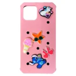 قاب اپل کراکس IPHONE 14 Pro Max Orginal صورتی