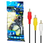 کابل ویدئو 3ـ3ساده V-LINK.1.5M