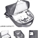 کیف کوله لپتاپ EAGLE طوسی