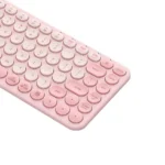 کیبورد بی سیم بیسوس مدل BASEUS K01A صورتی گارانتی آونگ