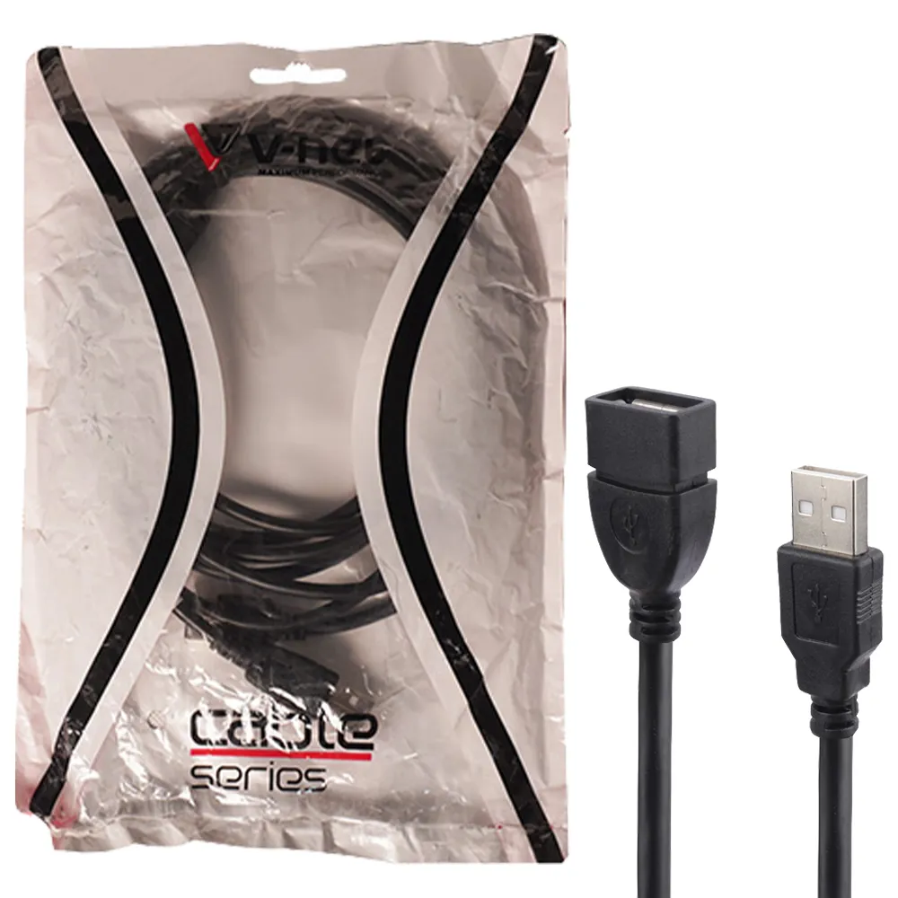 4619e437c478c3c471816aab607f17185ba1e955b05a4ed641d6c0a83890191a.webp کابل افزایش وی نت مدل V-NET USB 5M