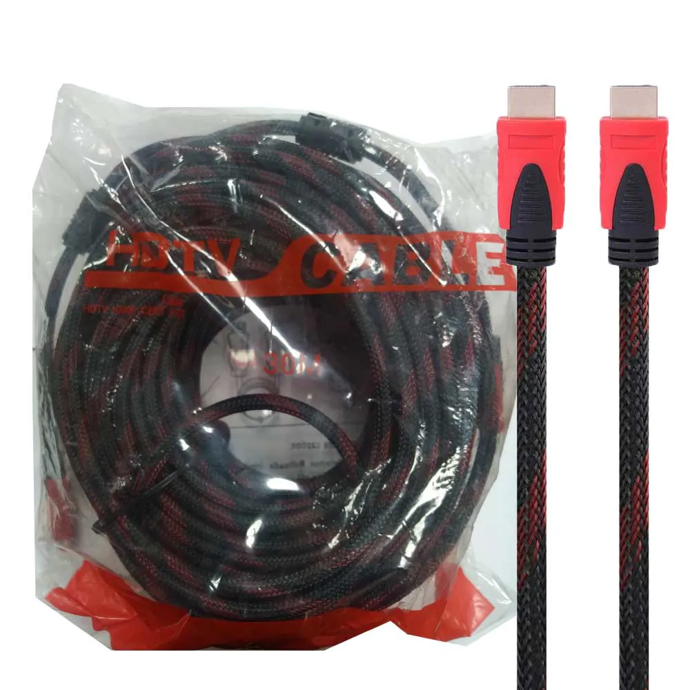 470f70000a8e106410e06f929b7ae1d36226387569781d3071c993cb892058a6.webp کابل HDMI زرهی مدل Z-CH130030 طول 30 متر