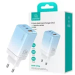 کلگی شارژر یوسمز مدل CC180 65W Usams آبی