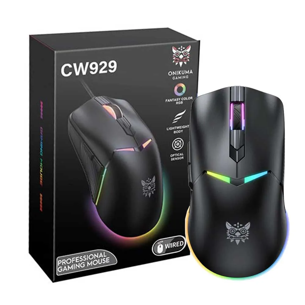 47f2286663cb09f7ba30c7f102e073ed8ba2da3dcbe4313003dd2b0f3e3370ab.webp ماوس سیم دار گیمینگ مدل ONIKUMA CW929 مشکی