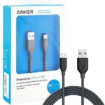 کابل انکر مدل MICRO A8132H12 ANKER مشکی