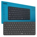 کیبورد بی سیم رپو مدل RAPOO E9050L طوسی