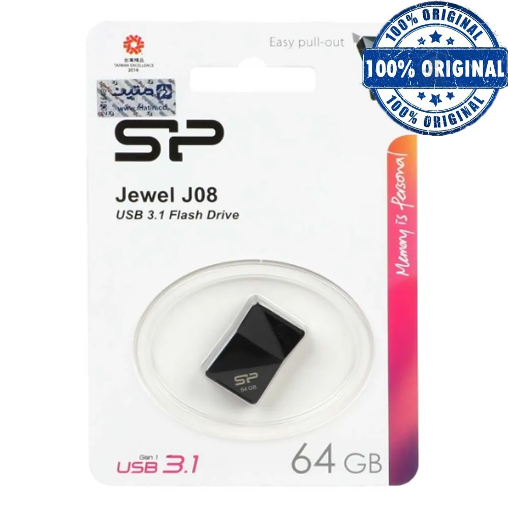 498cf85ea675f24b724e67fb841991e00b43d303d290851125fbb7045833a50b.webp فلش سیلیکون پاور مدل Silicon Power USB3 J08 64G