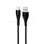 کابل تایپ سی فست شارژ شوش مدل SHOOSH SH115C TYPE-C 5A مشکی