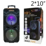 0اسپیکرچمدانی 2ساب 10اینچ M-700