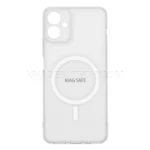 قاب سامسونگ مدل Samsung A06 MAG SAFE سفید مات