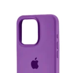 قاب اپل سیلیکونی مدل Silicon IPHONE 16ProMax بنفش