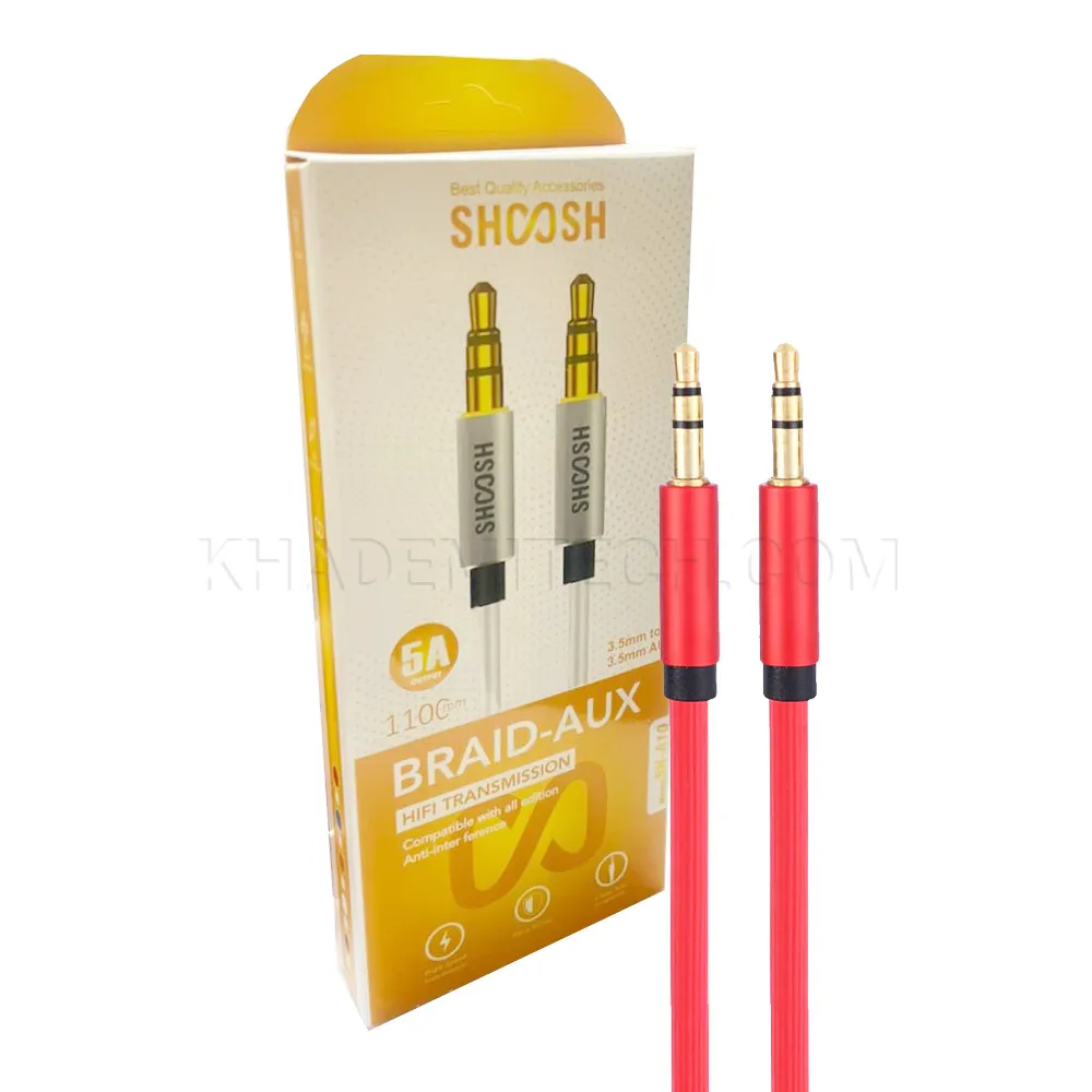 4b88e225e939348103ff7e6fc5e03ba3f0317d34a0d20bae880819050f3683fa.webp کابل صدا شوش مدل SHOOSH SH-A10 قرمز