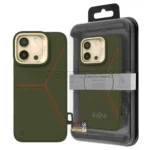 قاب اپل کاجسا مدل KAJSA Race IPHONE 16 زیتونی