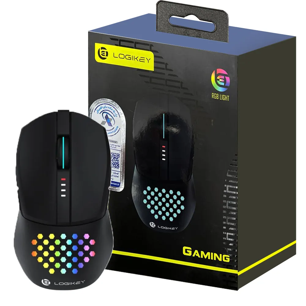 4c0abbc0db40328d96d53bae29462e907408e5b99fc43ac3bf8f1b0e7f1ef3c7.webp ماوس بی سیم لاجی کی مدل LOGIKEY M659B گارانتی الماس