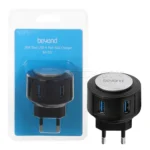 شارژر کلگی بیاند مدل BEYOND BA-201 2Port