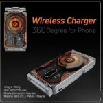 پایه نگهدارنده و شاژر بی سیم تسکو مدل TSCO THL 1226W مشکی