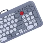 کیبورد سیم دار دتکس پلاس مدل DETEX+ DK 703