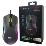 ماوس سیم دار گیمینگ هویت مدل HAVIT MS1029 مشکی