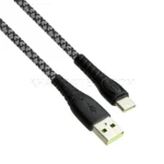 کابل تایپ سی تسکو مدل TSCO TCC206 Type_C 1M مشکی سفید