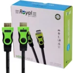 کابل HDMI زرهی رویال ROYAL 14+1 طول 25 متر
