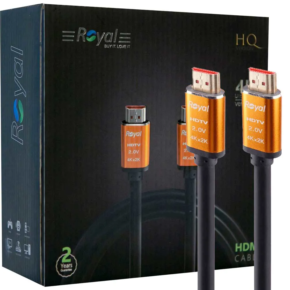 4f5f71decb0f3ad7c4e072ef6ef721cf7eec78b56a9ab4b9352e04627a9a2dac.webp کابل HDMI رویال مدل ROYAL 19+1 BOX 10M