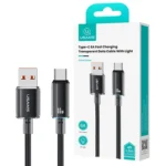 کابل یوسمز مدل SJ658 TYPE-C Usams مشکی