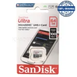 رم میکرو سندیسک مدل SanDisk 100MB 64G گارانتی آسان سرویس