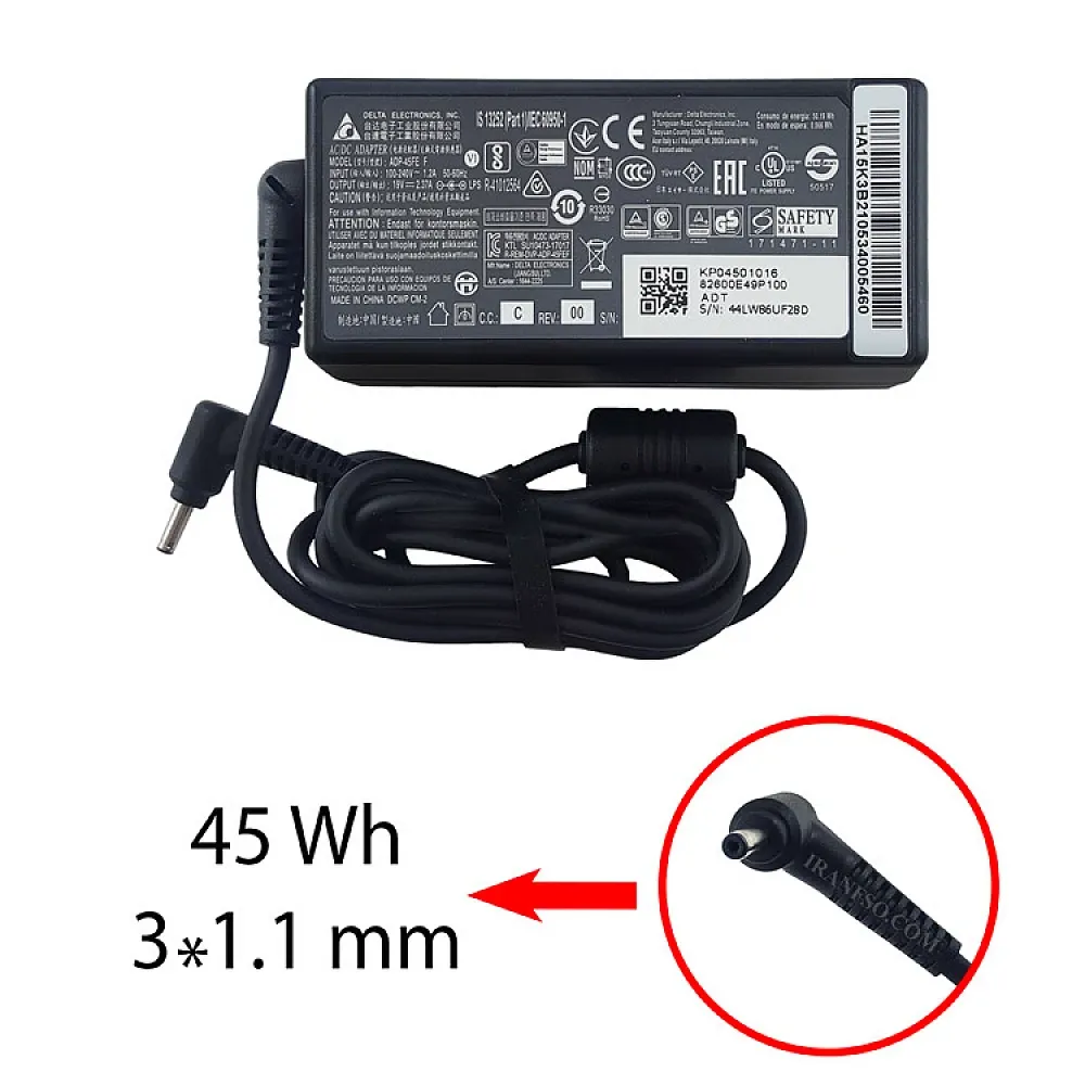 506b675b87bfed9901a3dc6a1c0072a1032a62f6c7f6461d7226ef21d923e420.webp شارژر لپ تاپ ایسوس ASUS 2.37A 19V سری ریز