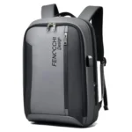 کوله لپ تاپ COLLEGE طوسی مشکی