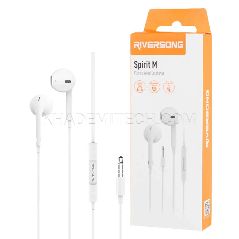 511c245da0a98146d33e77598ee14434e902d9fff5e8f63aa0c2403cf2832973.webp هندزفری ریورسانگ مدل RIVERSONG Spirit M EA125 مشکی