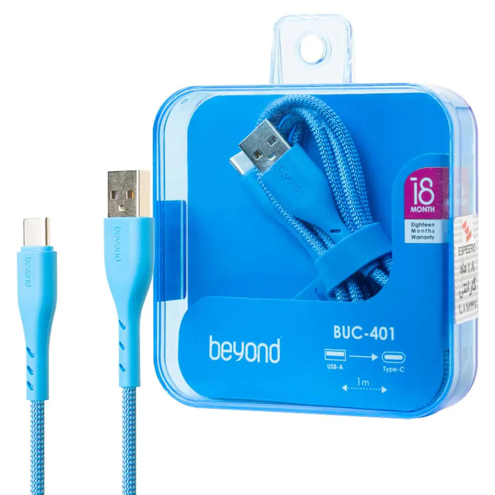 52d8c2dbc312a647032cfbd82ae9bf413e01db2dc2c6cd5ab9ea503c6f4fd8be.webp کابل تایپ سی بیاند مدل BEYOND TYPE-C BUC-401 آبی روشن
