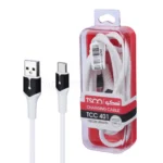 کابل تایپ سی تسکو مدل TSCO TCC 401 1M سفید