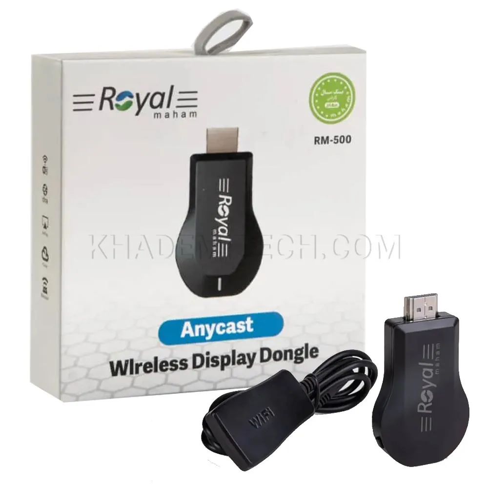 53475b625661f577a937999a9b609b396cc14fe8428fb4b966e0d211ee1eb527.webp دانگل وایرلس رویال مدل ROYAL Anycast RM-500