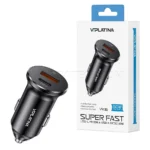 شارژر فندکی سوپر فست وی آی پلاتینا مدل VIPLATINA VK16 60W