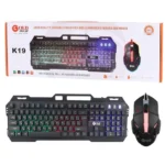کیبورد و ماوس گیمینگ گلد اسکار مدل GOLD OSCAR K19