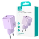 کلگی شارژر یوسمز مدل CC186 30W Usams بنفش