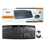کیبورد و ماوس بی سیم ایفورتک مدل A4TECH 9200F