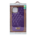 قاب اپل IPHONE 14 Pro ONEGIF چرم بنفش