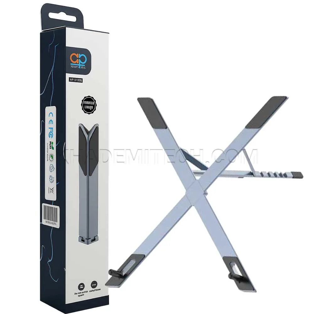 5668ab336f1697b5e7eafd01b655c6e4f841e61db31310b3d56520d1c4685163-1.webp استند نوت بوک آرمور مدل ARMOR Plus AP-ST205 17inch طوسی