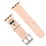 بند ساعت اپل کارلاگرفیلد مدل KarlLagerfeld 42 Up to 49 صورتی