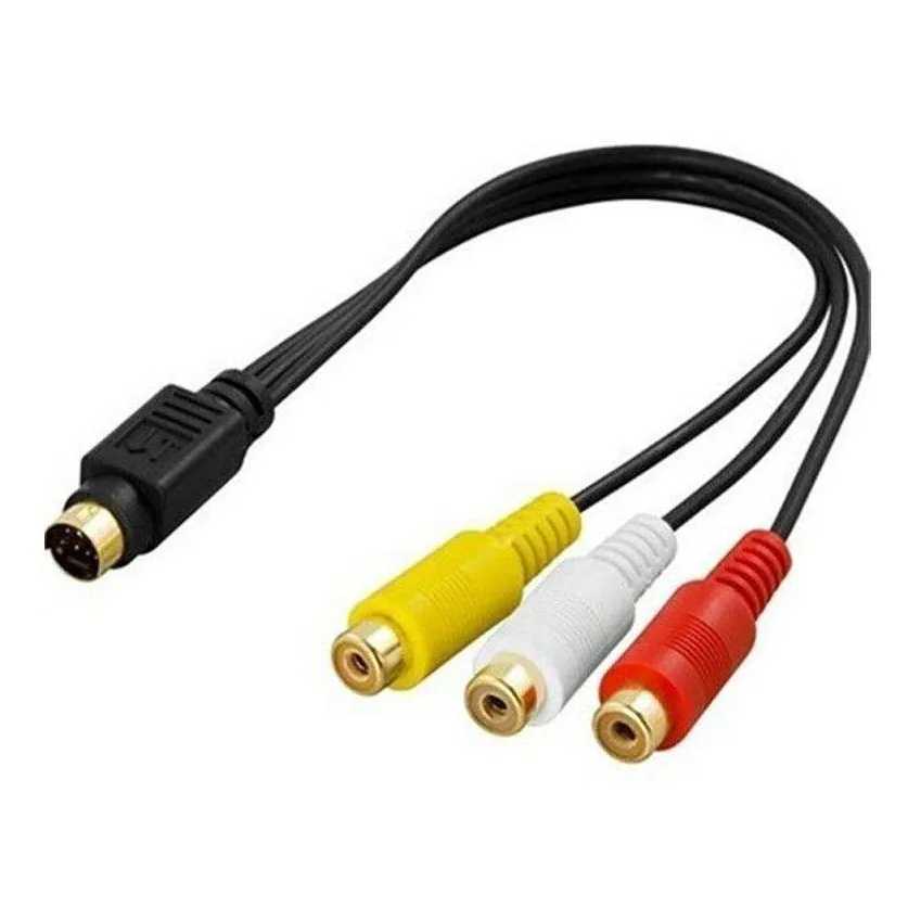 5805148c611235c3b8e3b7d60fda5cbf5053f892f94ae363c9b255ded3a0206a.webp کابل تبدیل SVIDEOبه RCA ویدئوماده