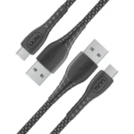کابل تایپ سی تسکو مدل TSCO TCC206 TYPE-C 1M طوسی