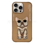 قاب اپل مدل Nimmy Cool Cute Little tysoon IPHONE 16 ProMax قهوه ای