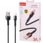 کابل شارژ هیسکا HISKA 3A LX-835 1M MICRO