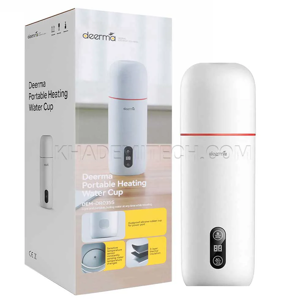 5a8b9b2716754e4d0a5621d7c3da913f7fb4d6b7a4bcb44fc50e6ec2a46ebedb.webp فلاسک هوشمند درما مدل DEERMA DEM-DR035S سفید