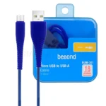 کابل میکرو بیاند مدل BEYOND MICRO BUM-301 آبی